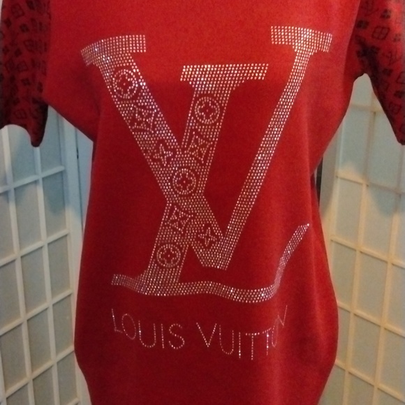 Louis Vuitton Cranberry Sweater Mini Dress - Picture 3 of 9